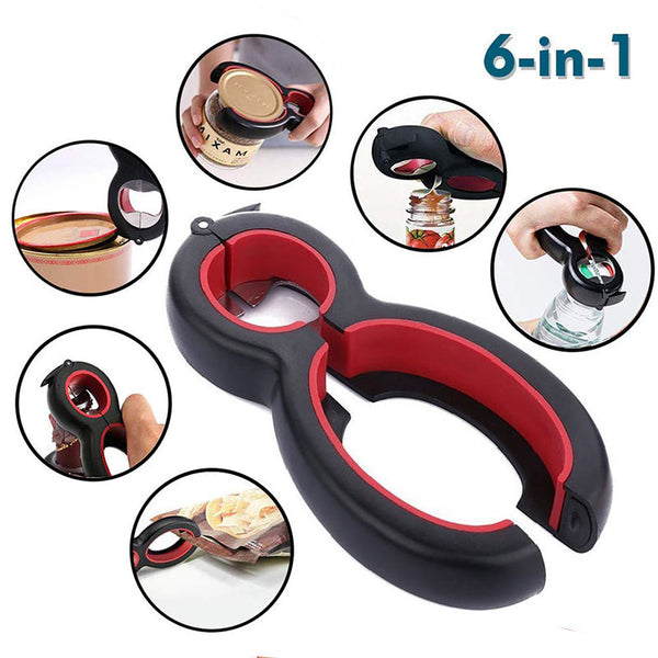 6-in-1 Multi-Function Can Opener - Endless Gadgets